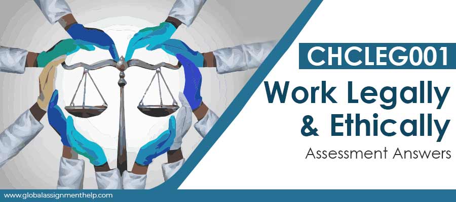 CHCLEG001 Work Legally and Ethically Assessment Answers 